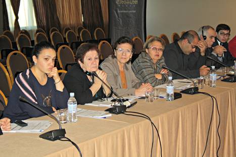AWHHE President Elena Manvelyan (3rd from left) attended the workshop
