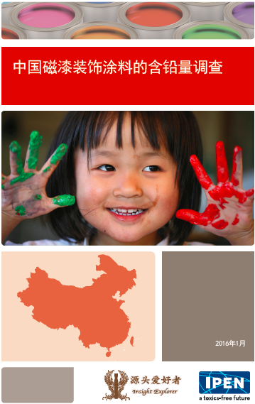 China lead paint report cover
