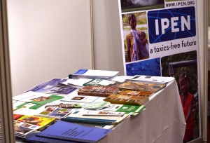 IPEN's booth at ExCOP