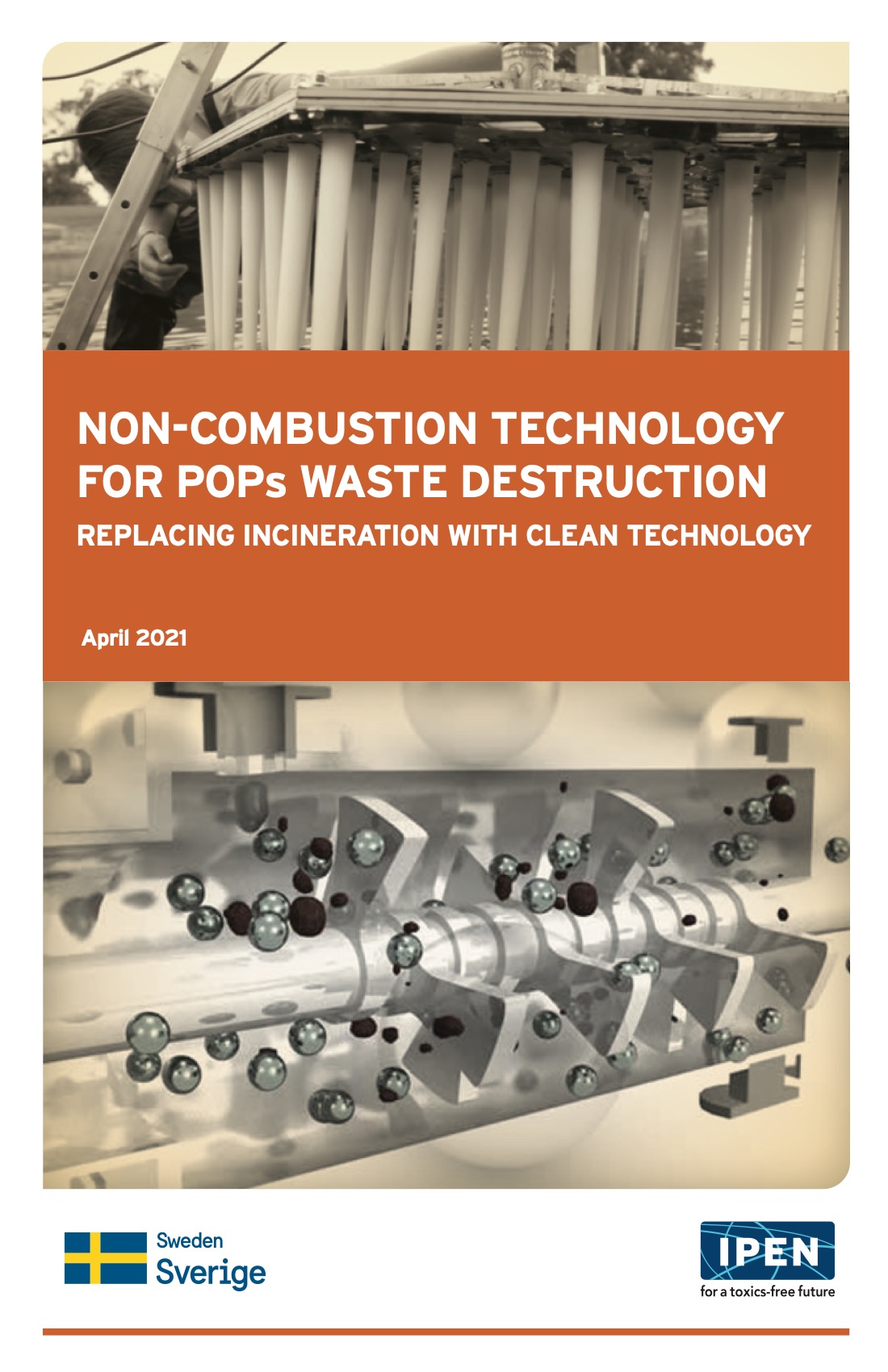 Cover of Non-Combustion Technology for POPs waste destruction