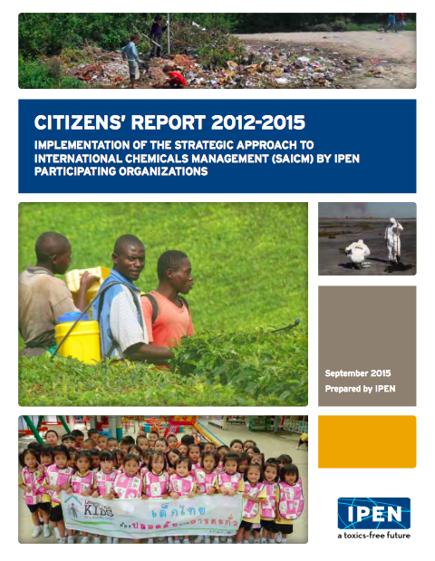 Citizens' Report 2012 - 2015 cover