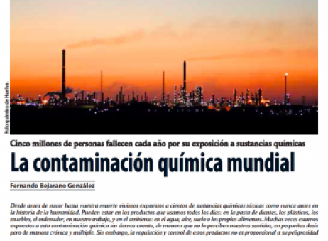 La contaminación química mundial
