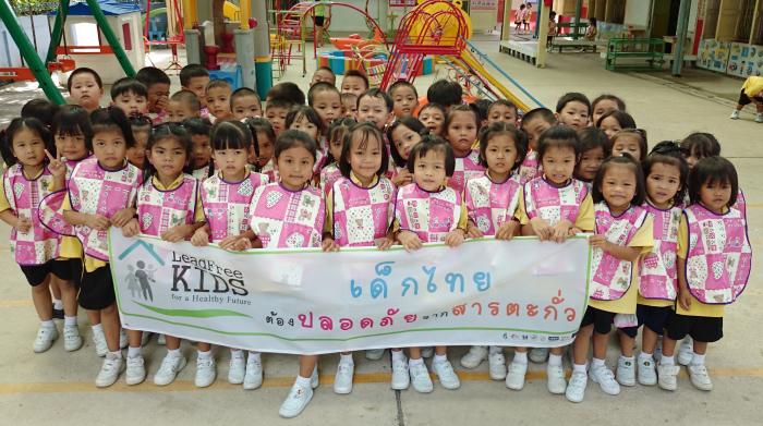 Lead Paint Elimination Children in Thailand 
