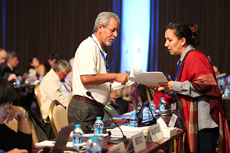 Semia Gharbi a Mauratanian delegate (Photo by ENB)