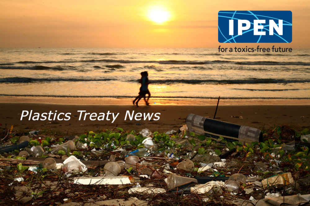Plastics Treaty Newsletter Edition 1 Header