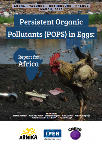 POPs in Eggs Report for Africa cover