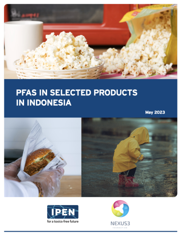 PFAS in Selected Products in Indonesia cover