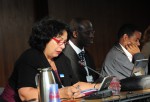 Imogen Ingram, Ebeh Kodjo, Tadesse Amera at COP5