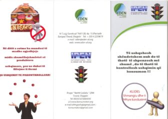 EDEN Center brochure about chemicals in food
