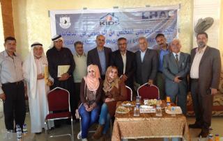 Participants at event in Irbid (Photo by LHAP)