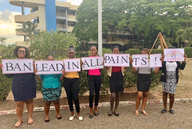 CARPIN in Jamaica organized to eliminate lead in paint