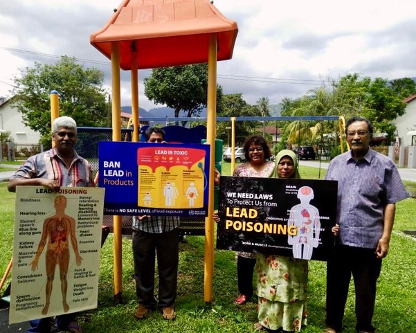 CAP in Malaysia studied lead in playground equipment