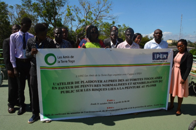 ADT-Togo assembled key leaders to discuss lead paint dangers and regulation