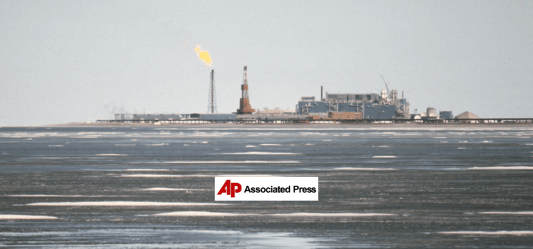 gas flare with AP logo